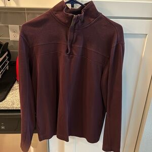 Maroon Quarter Zip